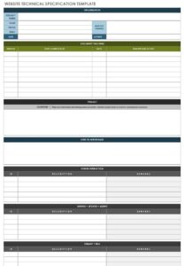 backend-database-requirement-template