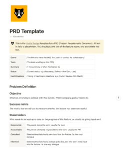 best-product-requirements-document-template