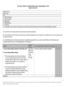 essential-requirements-checklist-template