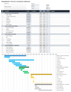 information-required-schedule-template