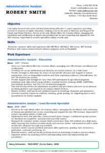 resume-with-salary-requirements-template