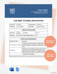 technical-requirement-document-template