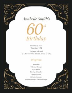 60th-birthday-party-program-template