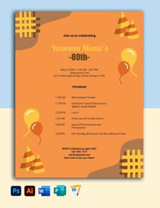 80th-birthday-party-program-template