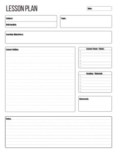 after-school-program-lesson-plan-template