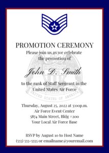 air-force-promotion-ceremony-program-template