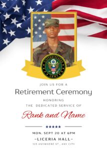 army-retirement-ceremony-program-template