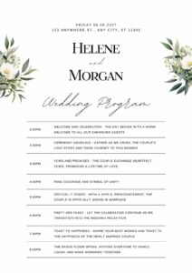 black-and-white-wedding-program-template