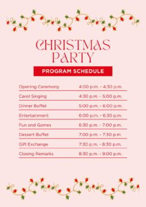 christmas-party-event-program-template