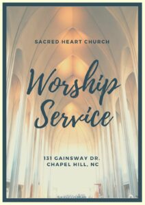 church-worship-service-program-template