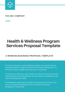 corporate-wellness-program-proposal-template