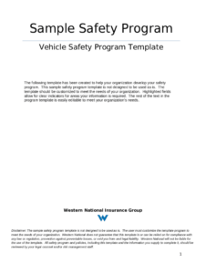 driver-safety-incentive-program-template