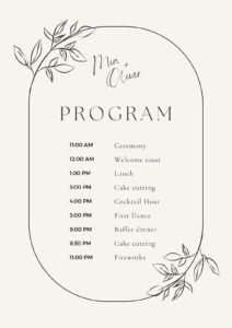 make-your-own-wedding-program-template