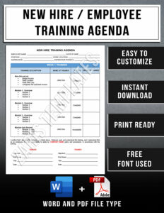 new-hire-training-program-template