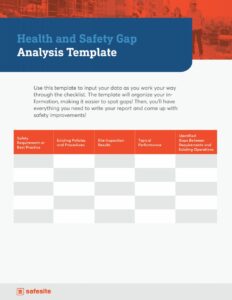 safety-program-gap-analysis-template