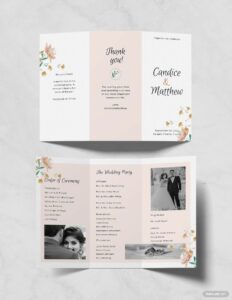 three-fold-wedding-program-template