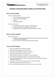 training-program-training-proposal-template