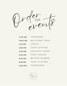 wedding-program-order-of-events-template