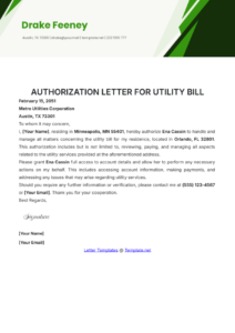 authorization-letter-for-utility-bill-template