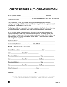 credit-check-authorization-form-template