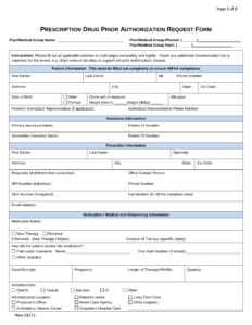 generic-prior-authorization-form-template