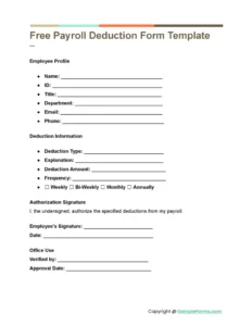 payroll-deduction-authorization-form-template