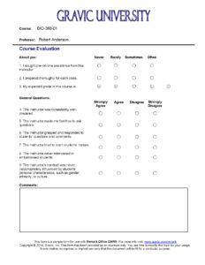 course-evaluation-sample-survey-template