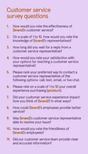 customer-service-survey-questions-template