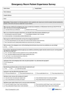 er-patient-satisfaction-survey-template