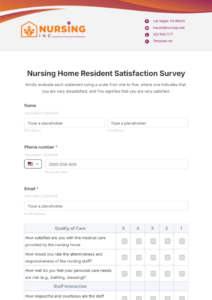 nursing-home-resident-satisfaction-survey-template