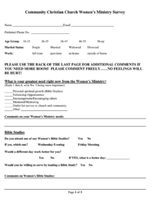 womens-ministry-survey-template